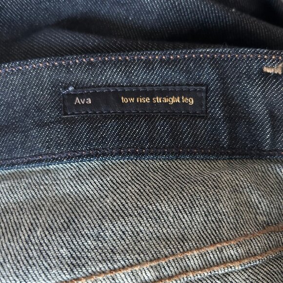 Citizens of Humanity Ava Low Rise Straight Leg Jeans Size 25 Women's NWT - Picture 6 of 10